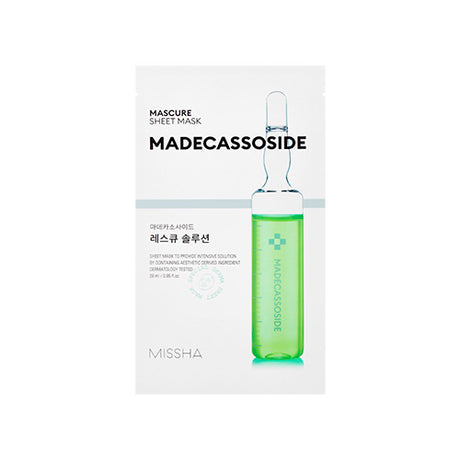 [Missha] Mascure Solution Sheet Mask 28ml * 10Sheets :: K-Beauty / Korea Cosmetics