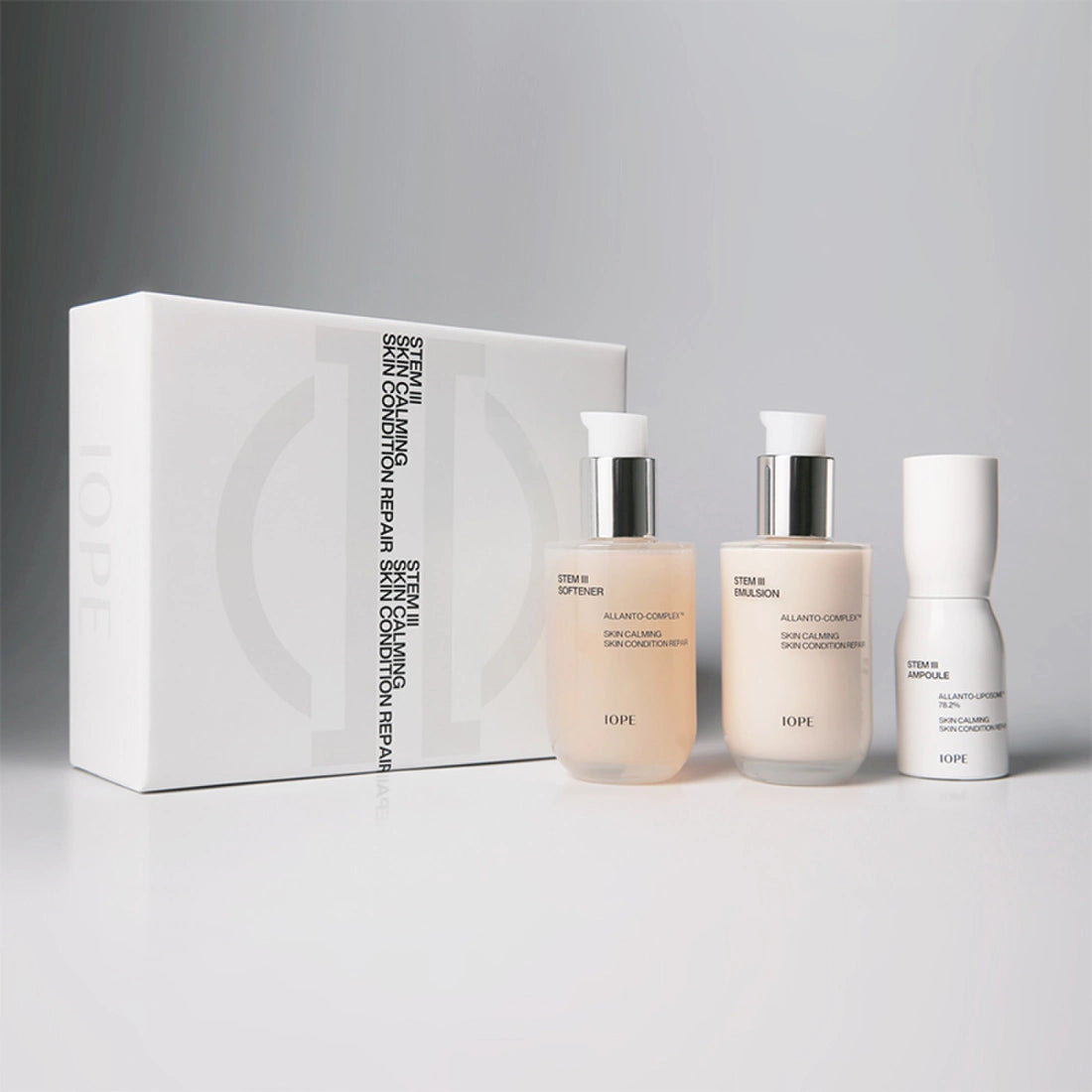 [Iope] Stem Ⅲ Signature Set 3 Toner 80ml + Emulsion 80ml + Ampoule 30ml