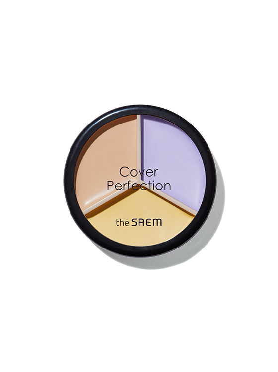 [The Saem] Cover Perfection Triple Pot Concealer 4.5g*3 :: K-Beauty / Korea Cosmetics