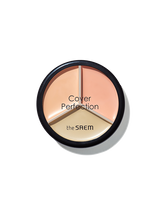 [The Saem] Cover Perfection Triple Pot Concealer 4.5g*3 :: K-Beauty / Korea Cosmetics