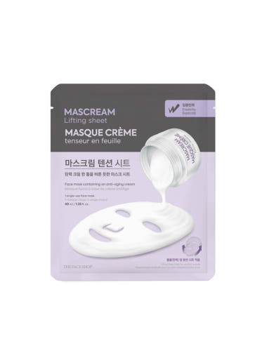 [The Face Shop] [2+2] MasCream Intense Sheet 30g