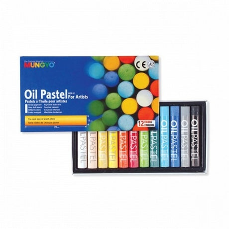 [Mungyo] Oil Pastel MOP 1SET(12Colors)