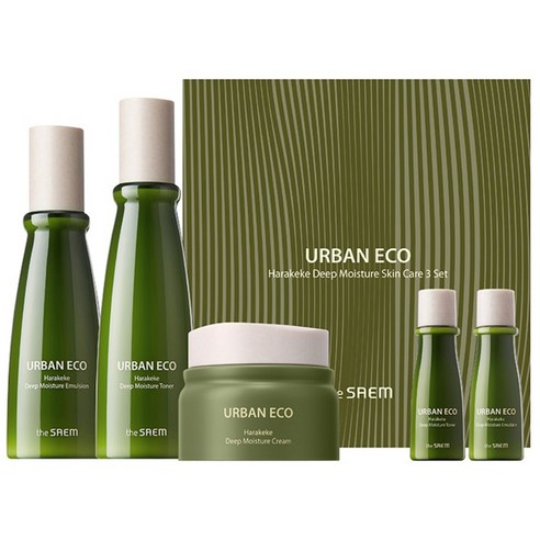 Urban Eco Harakeke Deep Moisture Skin Care 3piece Set