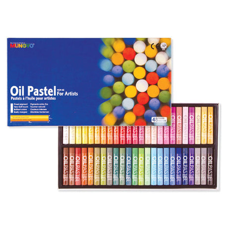 [Mungyo] Oil Pastel MOP 1SET(48Colors)