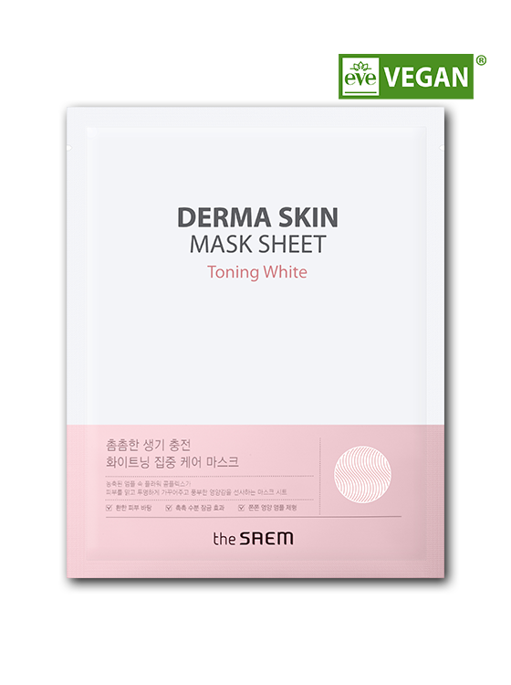 [The Saem] Derma Skin Mask Sheet 25ml*10Sheets :: K-Beauty / Korea Cosmetics