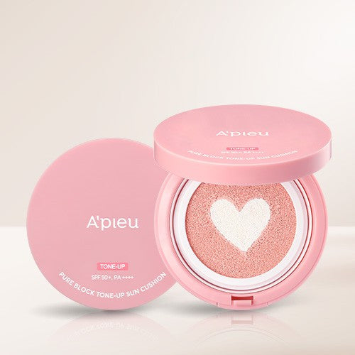 [Apieu] Pure Block Tone Up Sun Cushion 11g