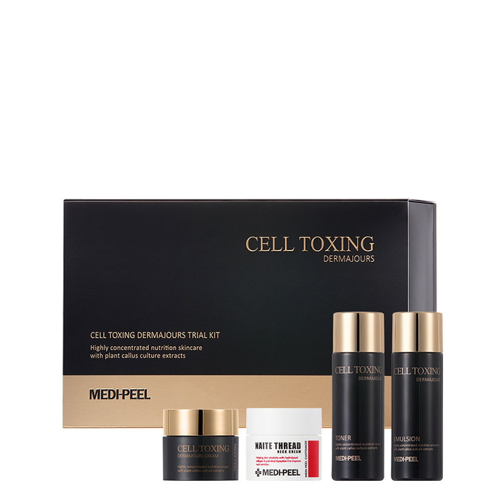 [MediPeel] Cell Toxing Dermajours Trial Kit 1Kit(30ml+30ml+10g*2ea)