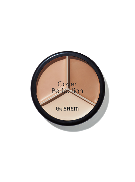 [The Saem] Cover Perfection Triple Pot Concealer 4.5g*3 :: K-Beauty / Korea Cosmetics