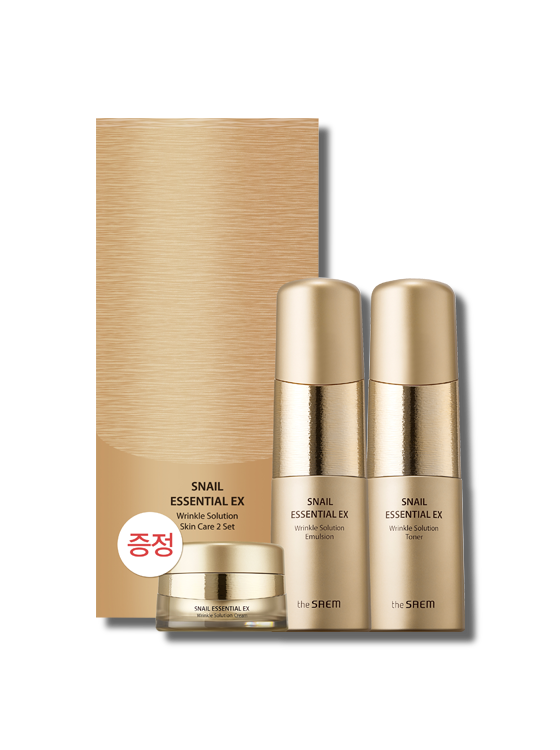 Snail Essential EX Wrinkle Skin Care Solution 2 Set (150ml, 150ml, 30ml)