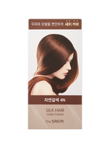 [The Saem] Silk Hair Color Cream 1Step : 60g, 2Step : 60g, treatment : 8ml :: K-Beauty / Korea Cosmetics