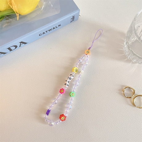 Multicolor Mobile Phone Chain Handmade Strap